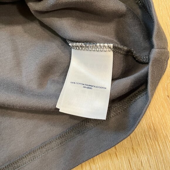 LANDS END 100% Cotton mock neck Womens Large - Picture 7 of 7